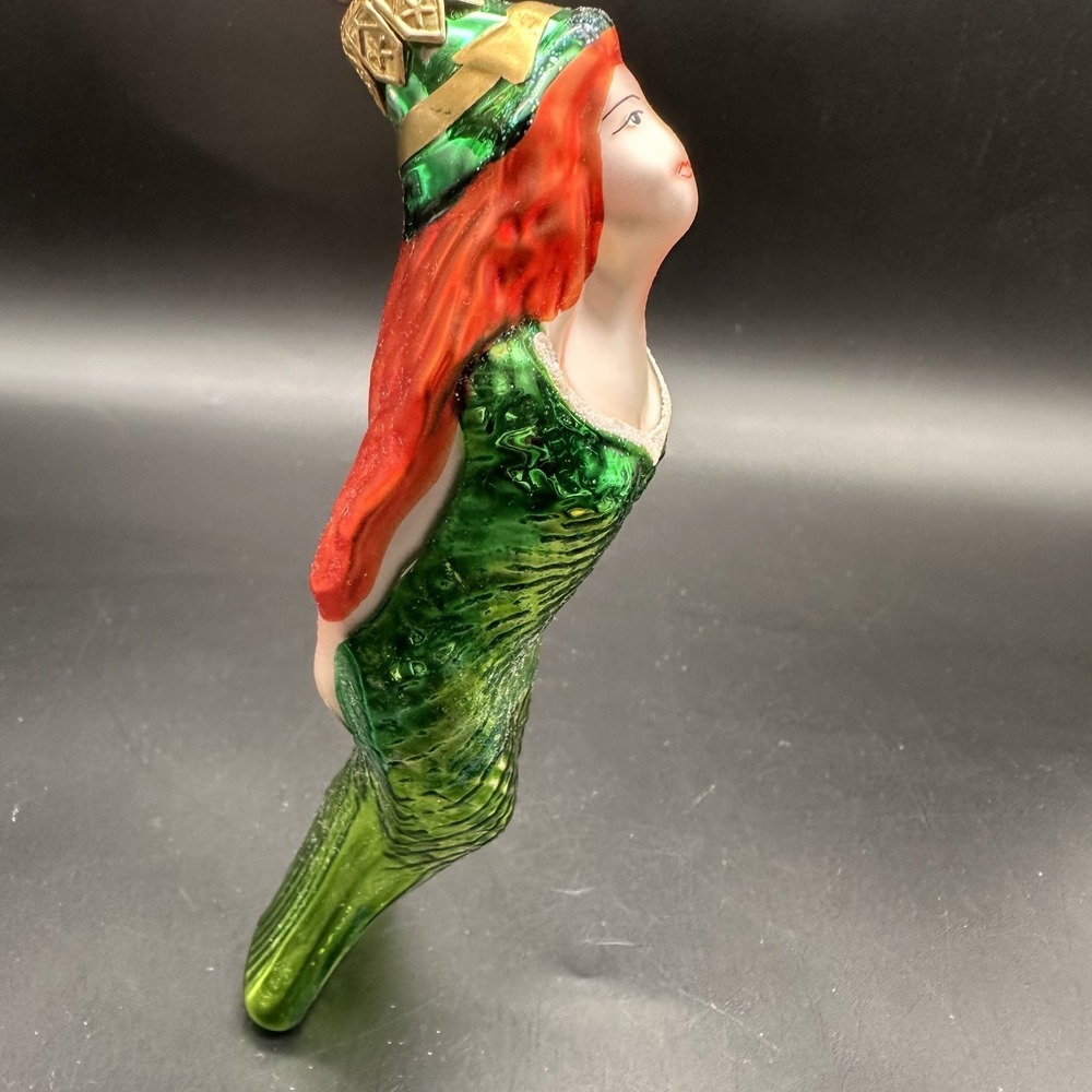 KURT ADLER POLONAISE MERMAID‎ ORNAMENT 6.5"